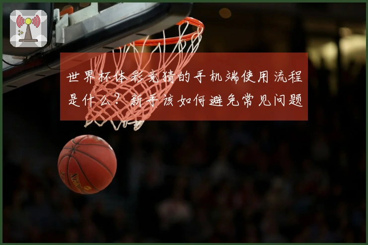 世界杯体彩竞猜的手机端使用流程是什么？新手该如何避免常见问题？